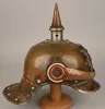 Saxon Carabinier Enlisted Tombac Pickelhaube - Lobstertail Visuel 9